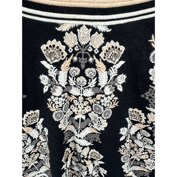 Ettitwa Dress Womens Size‎ 4 Brocade Floral Dark Romantic Floral Whimsigoth - Picture 5 of 13